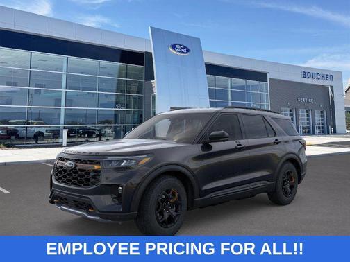 AGATE BLACK METALLIC 2026 Ford Explorer Tremor