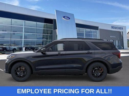 AGATE BLACK METALLIC 2026 Ford Explorer Tremor