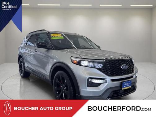 ICONIC SILVER METALLIC 2023 Ford Explorer ST