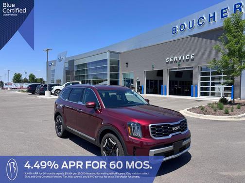 Dawning Red 2023 Kia Telluride S