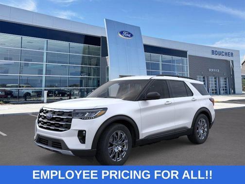 STAR WHITE MET TRI-COAT 2026 Ford Explorer Active