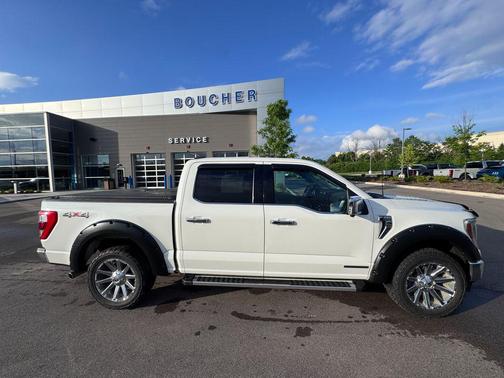 STAR WHITE METALLIC TRICOAT 2022 Ford F-150 Lariat