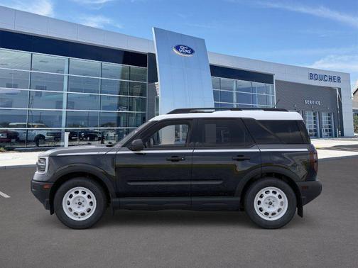SHADOW BLACK 2025 Ford Bronco Sport Heritage