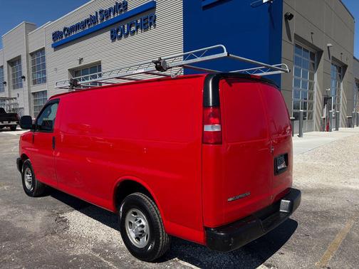 Red Hot 2017 Chevrolet Express 2500 Work Van
