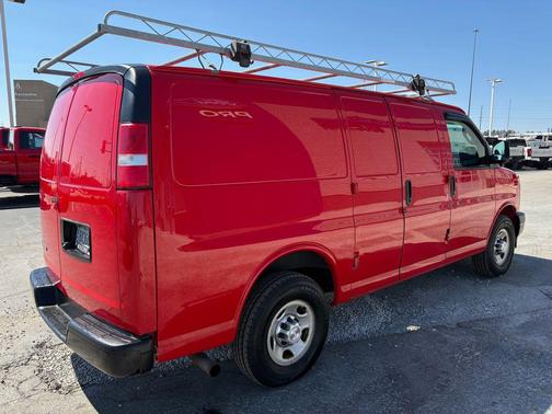 Red Hot 2017 Chevrolet Express 2500 Work Van