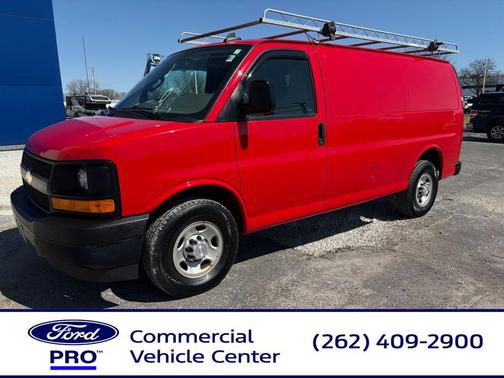 Red Hot 2017 Chevrolet Express 2500 Work Van