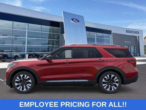 RAPID RED MET TINTED CC 2026 Ford Explorer Platinum