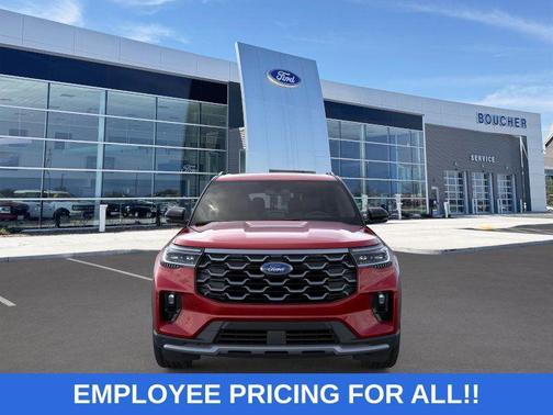 RAPID RED MET TINTED CC 2026 Ford Explorer Platinum