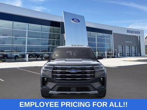 AGATE BLACK METALLIC 2026 Ford Explorer Active