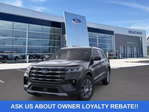 AGATE BLACK METALLIC 2026 Ford Explorer Active