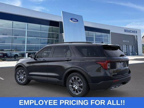 AGATE BLACK METALLIC 2026 Ford Explorer Active