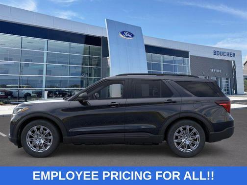 AGATE BLACK METALLIC 2026 Ford Explorer Active