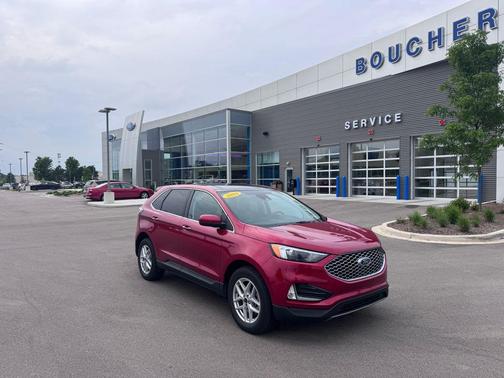 RAPID RED TINTED CC 2024 Ford Edge SEL
