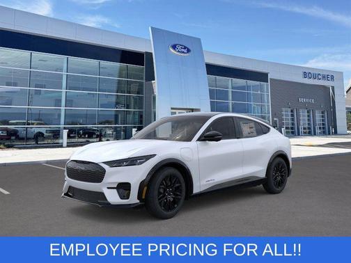 STAR WHITE MET TRI-COAT 2026 Ford Mustang Mach-E Premium