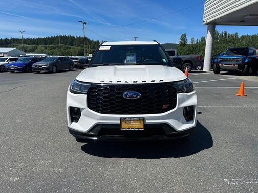 STAR WHITE MET TRI-COAT 2025 Ford Explorer ST