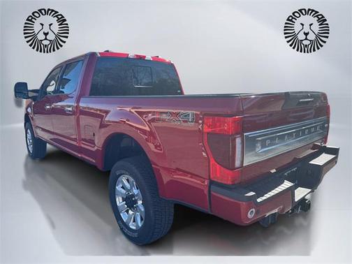 Rapid Red Metallic Tinted Clearcoat 2021 Ford F-350 Platinum