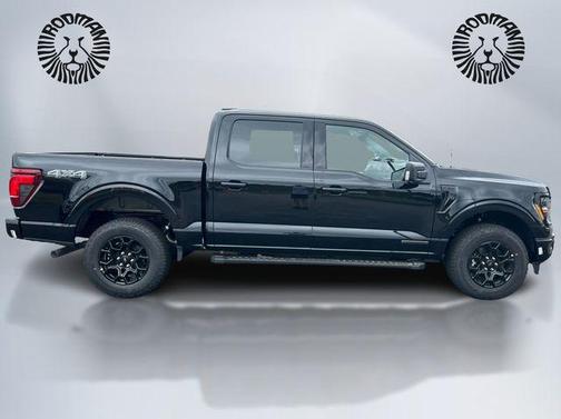 Agate Black Metallic 2025 Ford F-150 XLT