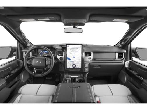 Antimatter Blue Metallic 2023 Ford F-150 Lightning Platinum