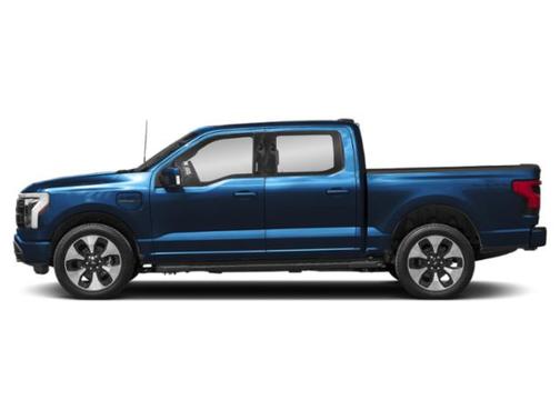 Antimatter Blue Metallic 2023 Ford F-150 Lightning Platinum