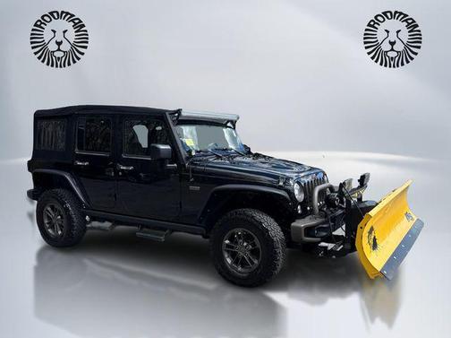 Black Clearcoat 2017 Jeep Wrangler Unlimited Sahara