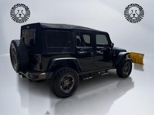 Black Clearcoat 2017 Jeep Wrangler Unlimited Sahara