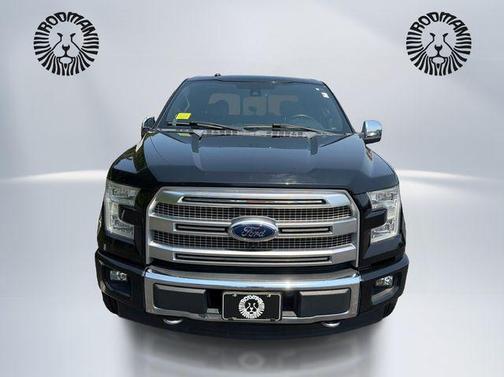 Shadow Black 2017 Ford F-150 Platinum