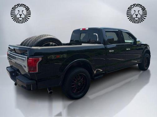 Shadow Black 2017 Ford F-150 Platinum