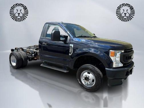 Antimatter Blue Metallic 2021 Ford F-350 XL