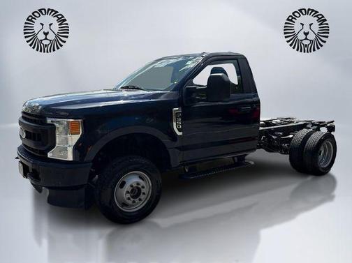 Antimatter Blue Metallic 2021 Ford F-350 XL