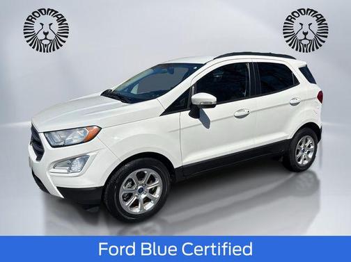 Diamond White 2018 Ford EcoSport SE