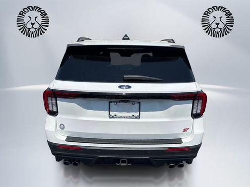 Star White Metallic Tri-Coat 2025 Ford Explorer ST