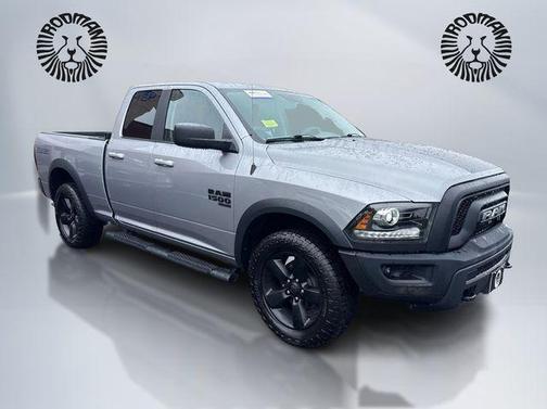 Billet Silver Metallic Clearcoat 2019 RAM 1500 Classic Warlock Quad Cab 4x4 6'4' Box