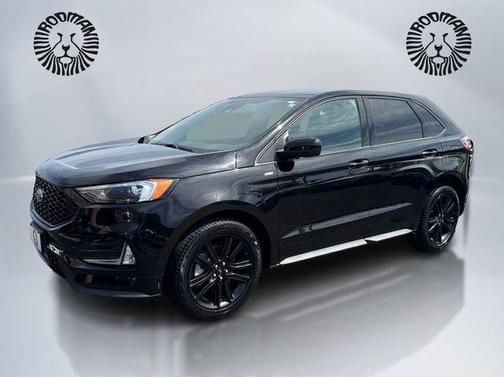 Agate Black Metallic 2024 Ford Edge ST Line