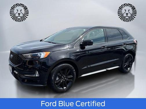 Agate Black Metallic 2024 Ford Edge ST Line