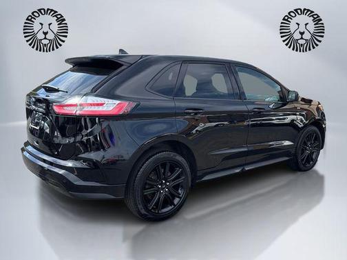 Agate Black Metallic 2024 Ford Edge ST Line