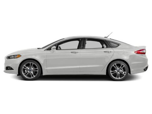 White Platinum Metallic Tri-Coat 2015 Ford Fusion Titanium