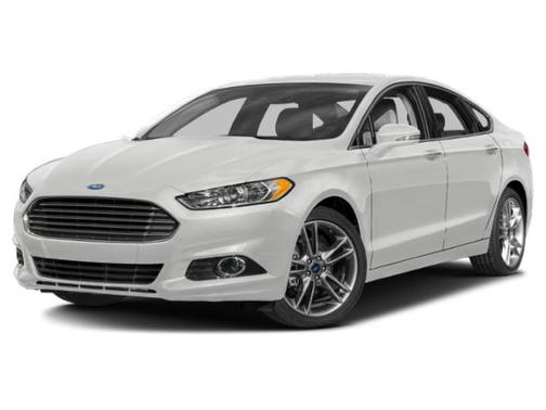 White Platinum Metallic Tri-Coat 2015 Ford Fusion Titanium