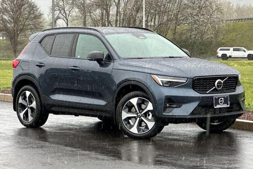 Denim Blue 2026 Volvo XC40 Plus, B5 AWD Gas (mild hybrid), Dark