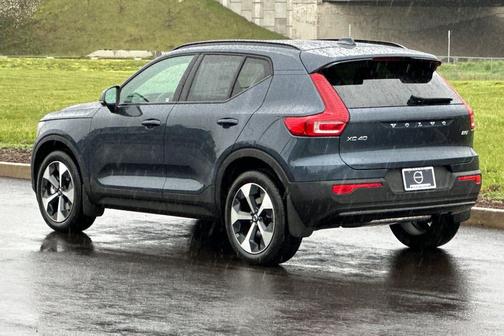 Denim Blue 2026 Volvo XC40 Plus, B5 AWD Gas (mild hybrid), Dark