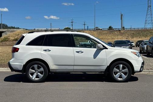 Aspen White Pearl II 2012 Acura MDX 3.7L Technology