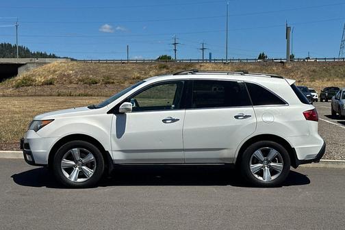 Aspen White Pearl II 2012 Acura MDX 3.7L Technology