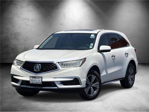White Diamond Pearl 2018 Acura MDX