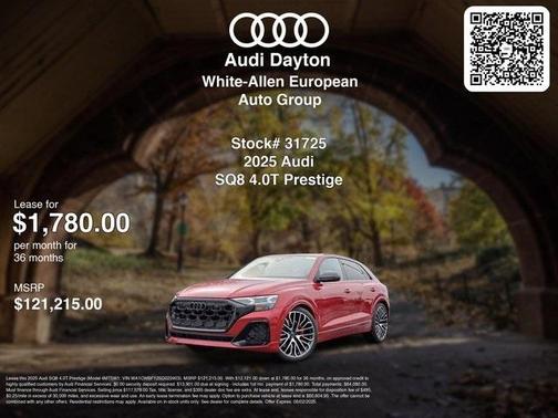 2025 Audi SQ8 4.0T Prestige