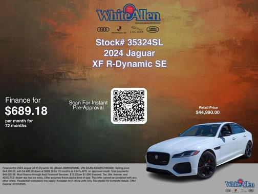 2024 Jaguar XF R-Dynamic SE