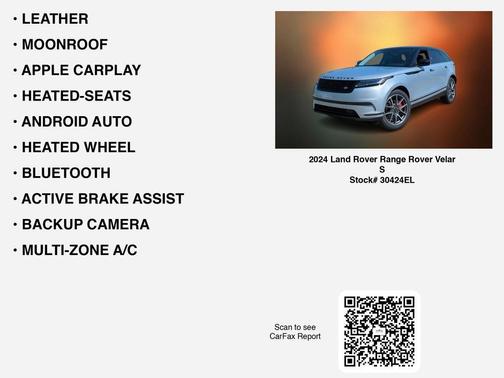 2024 Land Rover Range Rover Velar P250 S