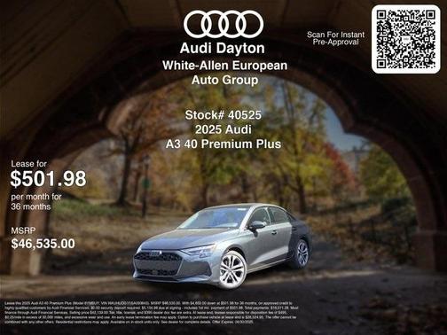 2025 Audi A3 2.0T Premium