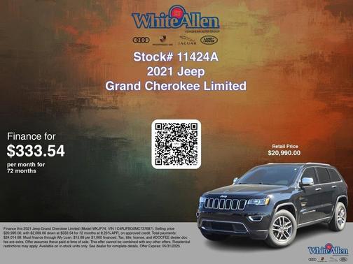 2021 Jeep Grand Cherokee Limited