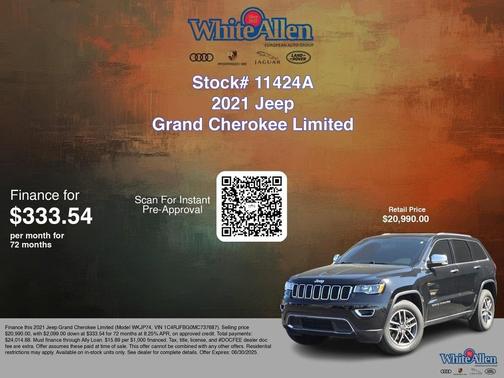 2021 Jeep Grand Cherokee Limited