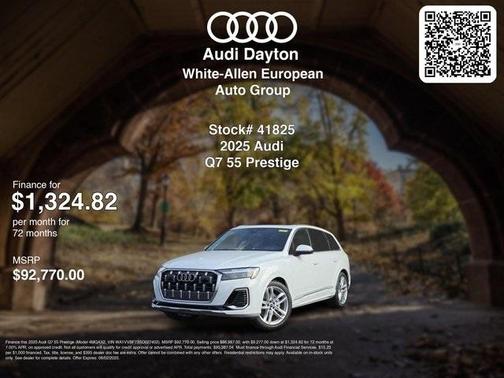2025 Audi Q7 55 Prestige