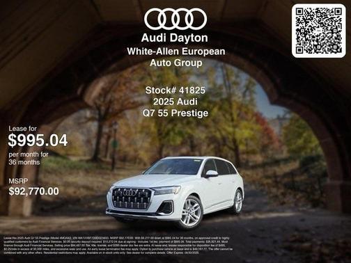 2025 Audi Q7 55 Prestige